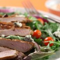 Buffalo-Style Pork Tenderloin Salad