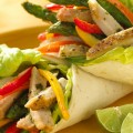 Pork and Veggie Wraps